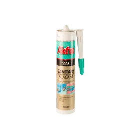 Silicon sanitar Akfix 100 S, 280 ml, alb