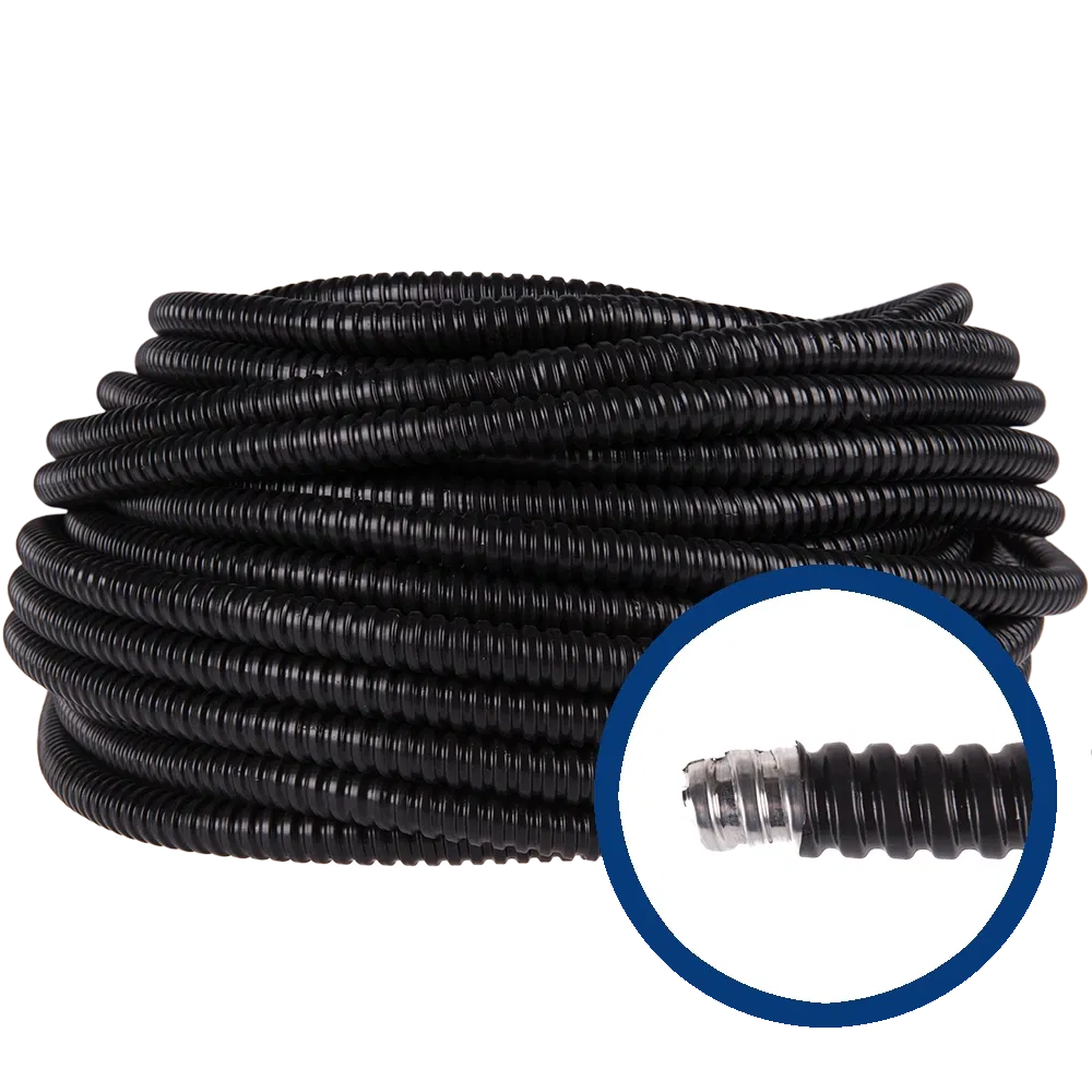 Copex metalic spiralat cu izolatie PVC, D 11 mm, 320N, rola 50 m