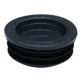 Dop WC, cauciuc, negru, 40 mm