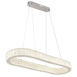 Lustra Globo Mucky, cristale, LED 58 W, telecomanda, 89 x 31 x 120 cm