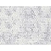 Tapet vinil Dimensions 219580, gri, model geometric, 10 x 0.53 m