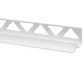 Profil colt interior pentru faianta, Set Prod, PVC, alb, 2,5 m