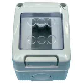 Carcasa Gewiss GW27041, 1 modul, montaj aparent, 66 x 82 x 65 mm, IP 55