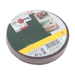 Foi abrazive Bosch, G80, 120, 240, 25 bucati, pentru slefuitoare cu excentric