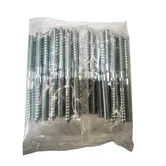 Prezon cu filet pentru lemn si metal, otel zincat, 8 x 150 mm, 50 BUC