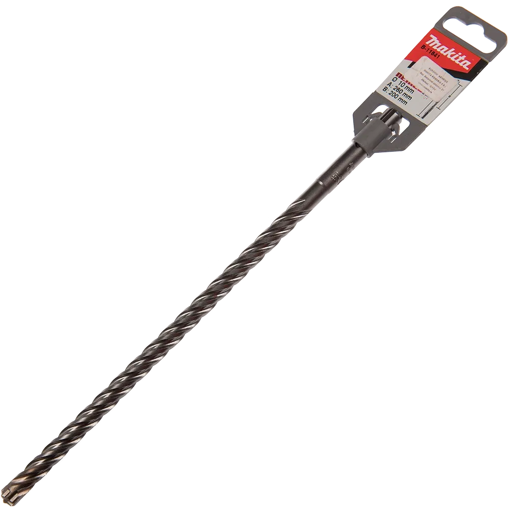 Burghiu 4 taisuri Makita Nemesis, SDS-Plus, pentru beton, 260 x 10 mm