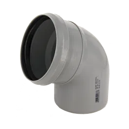 Cot PP pentru canalizare interioara Valrom, gri, 110 mm, 67 grade