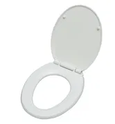 Capac WC Wirquin, Soft Close, polipropilena, alb, 36.5 x 42.5 cm