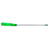 Matura stradala cu coada metal Evotools, plastic, verde, 1600 mm x 540 mm