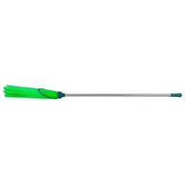 Matura stradala cu coada metal Evotools, plastic, verde, 1600 mm x 540 mm