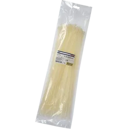 Colier PVC Gewiss GW52234, 300 x 3.5 mm, incolor, 100 bucati/set