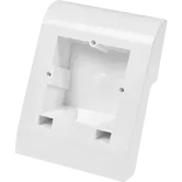 Caseta multibox pentru plinta Indo, alb, PVC