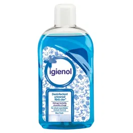 Dezinfectant universal Igienol Blue Fresh, albastru, 1 l