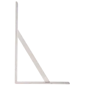 Consola punte, alba, 400 x 250 x 30 mm