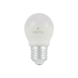 Bec LED Hepol, sferic, E27, 8W, 900 lm, lumina calda 3000K