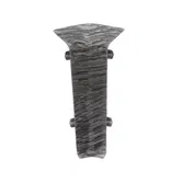 Set colt interior plinta parchet, stejar Elinga, PVC, 80 x 22 mm, 2 bucati/set