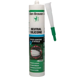 Silicon Neutral Den Braven, transparent, interior / exterior, 280 ml