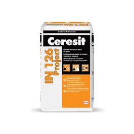 Glet interior Ceresit IN 126, alb mat, 25 kg