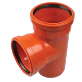 Ramificatie canalizare exterioara PVC Valplast, 87 grade, diametru 110 / 110 mm