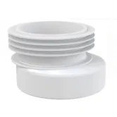 Racord WC Alca, flexibil, PVC, 10 cm