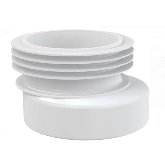 Racord WC Alca, flexibil, PVC, 10 cm