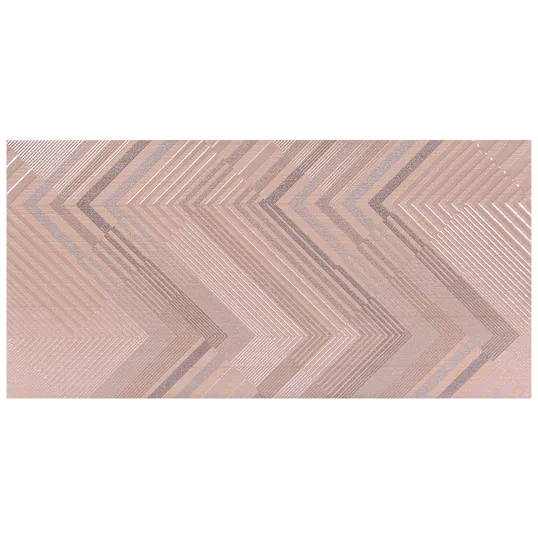 Decor Texture Zig Zag, dreptunghiulara, grosime 7,5 mm, 20,2 x 40,2 cm
