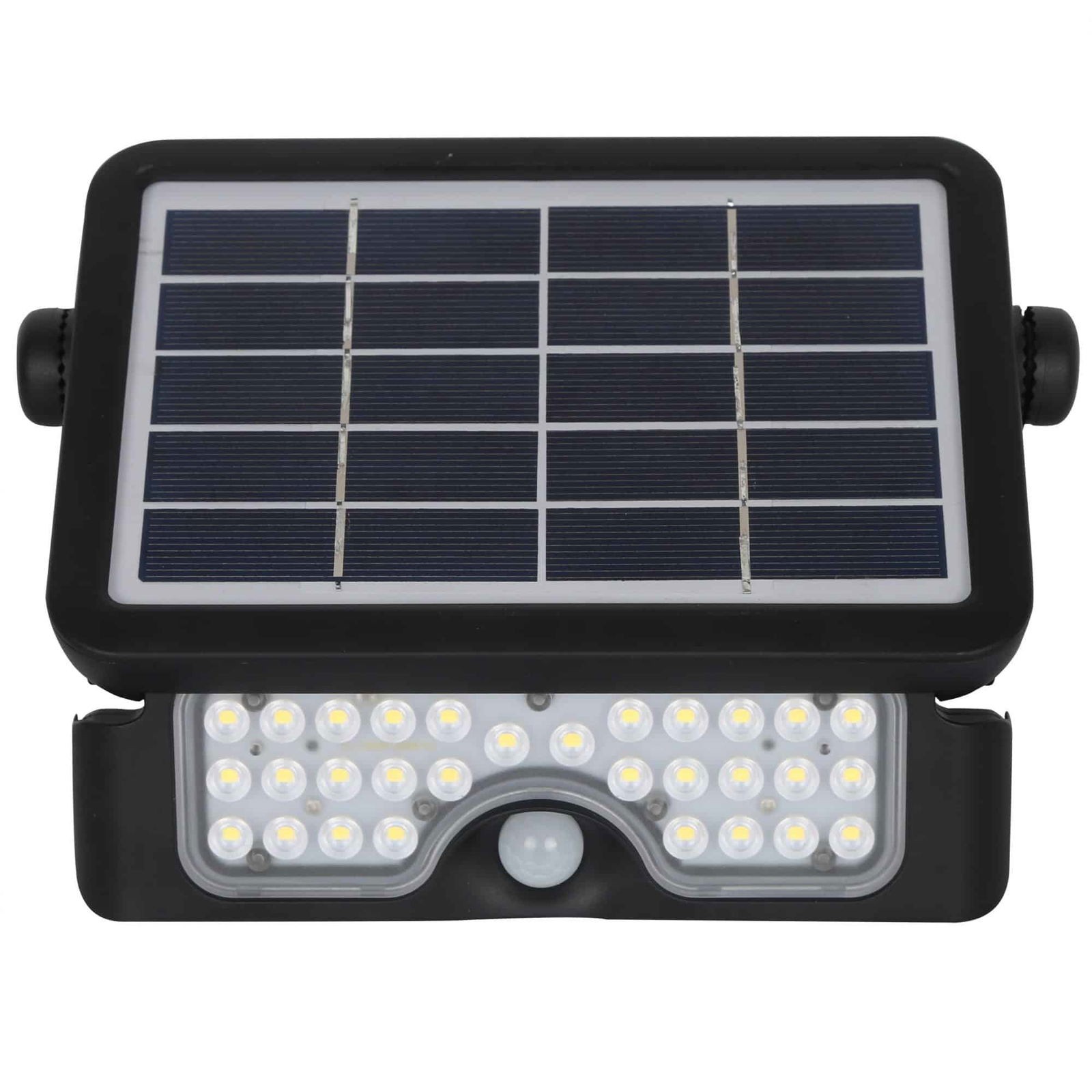 Proiector solar LED Hepol, senzor miscare, 5 W, lumina rece 6500 K