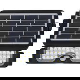 Proiector solar LED Hepol, senzor miscare, 5 W, lumina rece 6500 K