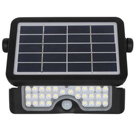Proiector solar LED Hepol, senzor miscare, 5 W, lumina rece 6500 K