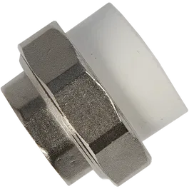 Racord olandez alama Formul, filet interior, PPR, alb, 32 mm x 1 inch