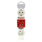 Bloc multipriza 4x2P+T, Legrand 695009, alb