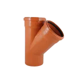 Ramificatie canalizare exterioara PVC Valplast, 45 grade, diametru 160 / 160 mm