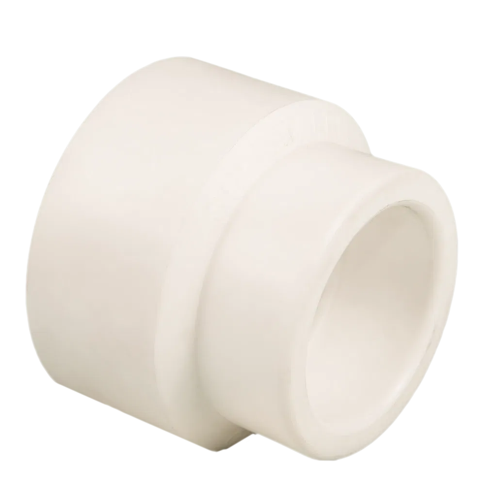 Reductie PPR Supratherm, alb, diametru nominal 50 mm, diametru redus 40 mm