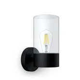 Aplica exterior Philips Flareon Max, 25 W, soclu E27 aluminiu, negru, IP44