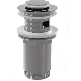 Ventil lavoar Alca A391, cu preaplin, click clack, alama, 5/4”