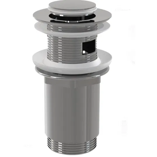 Ventil lavoar Alca A391, cu preaplin, click clack, alama, 5/4”