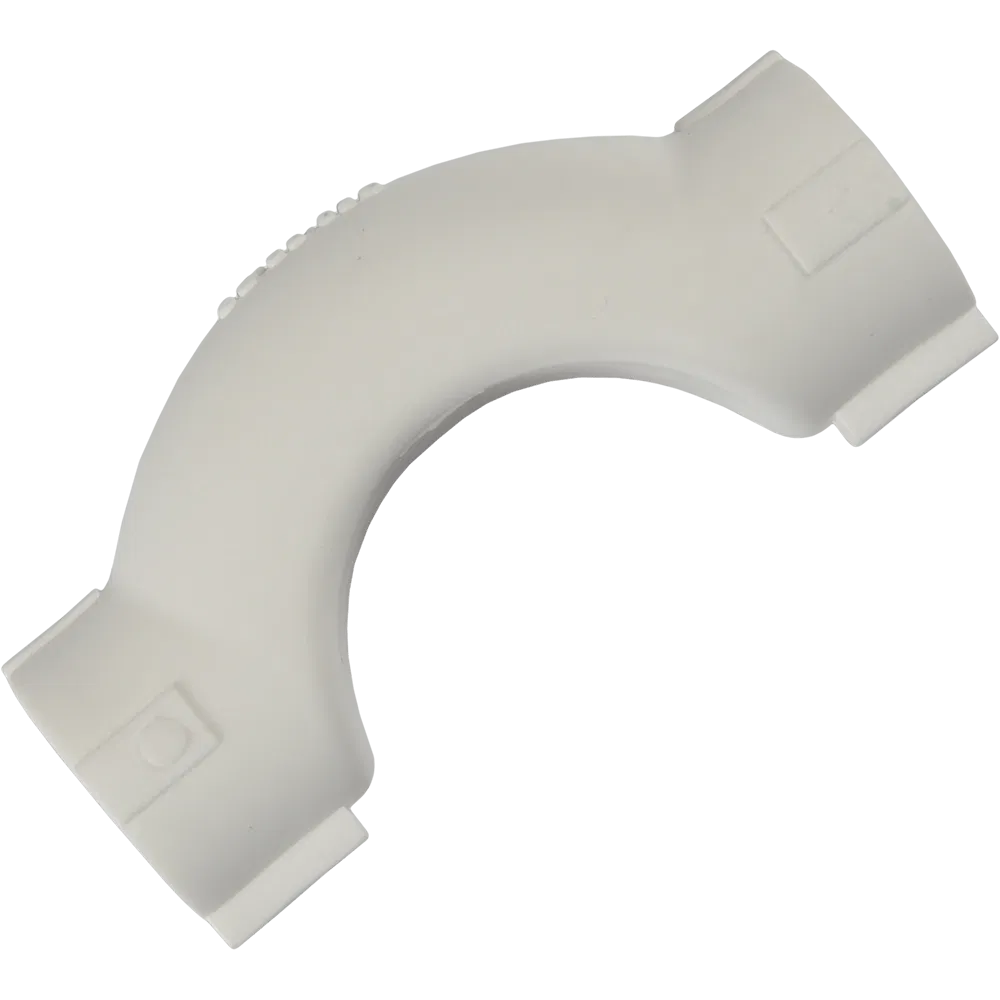 Ocolire tip C PPR Formul, mufata, polipropilena, alb, diametru 25 mm