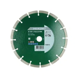 Disc Diamantat de taiere segmentat universal laser Hikoki 752815, 230 x 22.23 mm