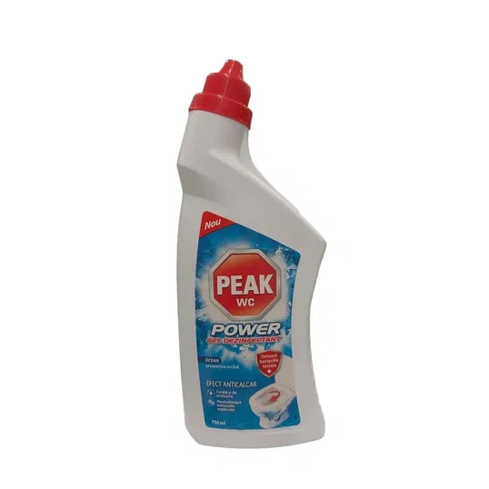 Gel dezinfectant Peak WC, marin, 750 ml