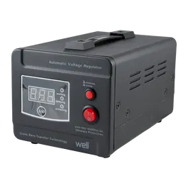 Stabilizator de tensiune cu releu, 1000 VA, afisaj digital