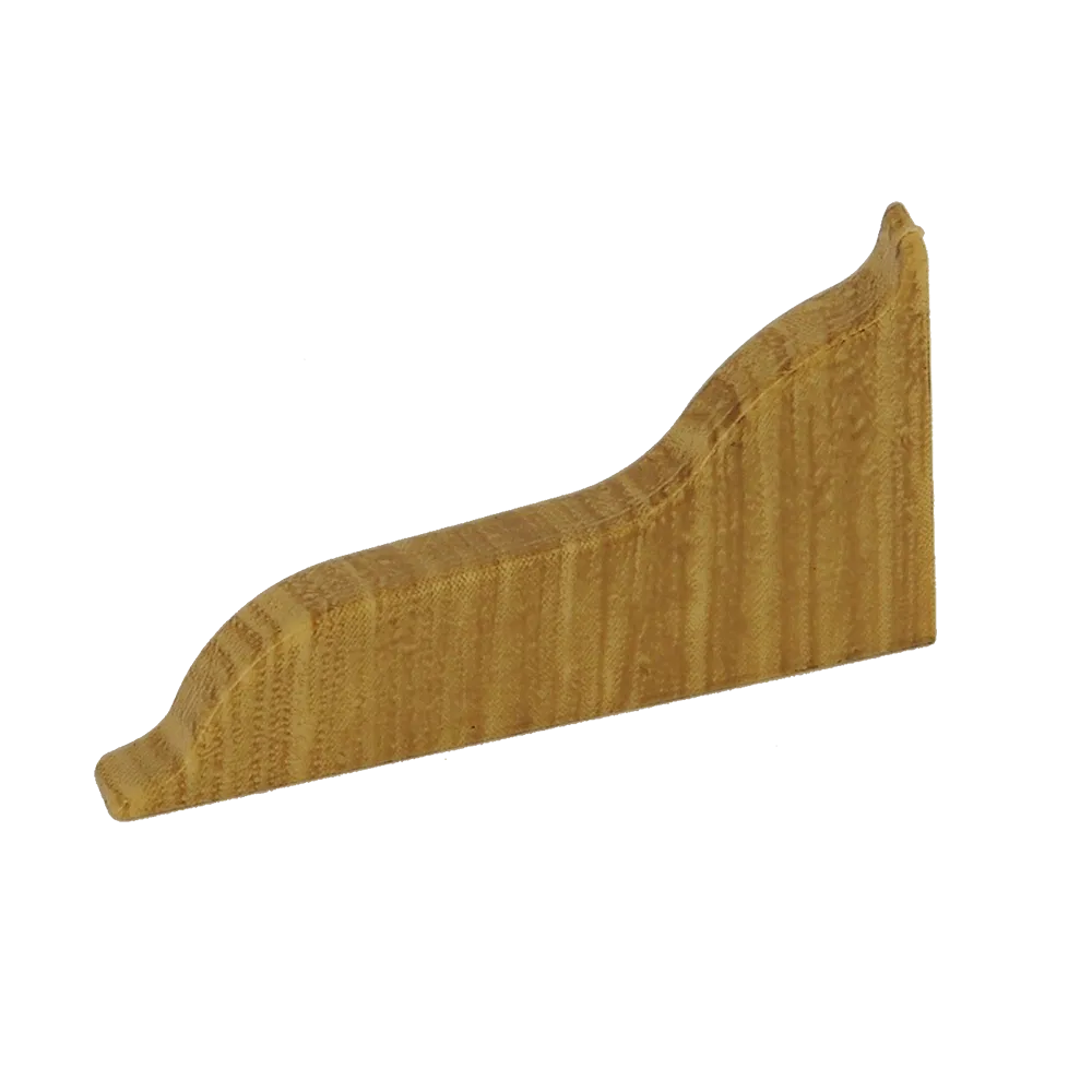 Terminatie plinta parchet stanga Korner Print LP 52, stejar deschis 431, PVC, 52 x 26 mm