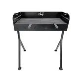 Gratar Chef Y, carbuni, otel, 83 x 39 x 96 cm