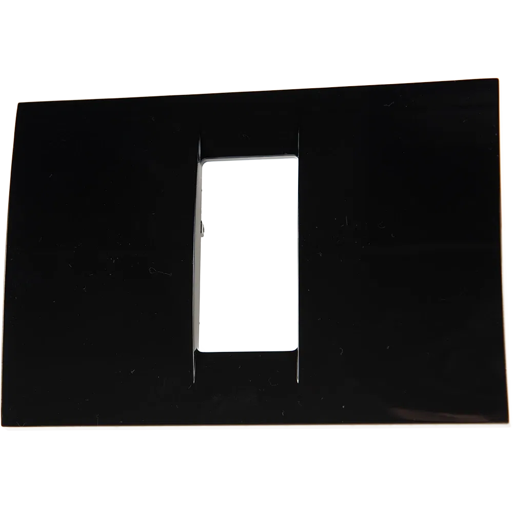 Rama decor 1 modul System Virna, Gewiss GW22111, negru