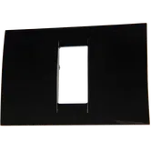 Rama decor 1 modul System Virna, Gewiss GW22111, negru