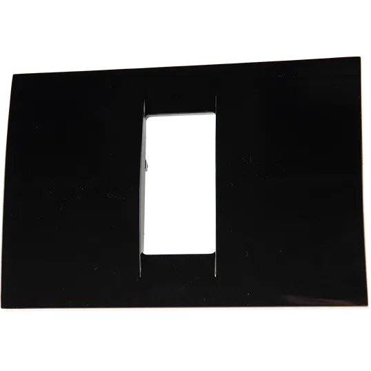 Rama decor 1 modul System Virna, Gewiss GW22111, negru