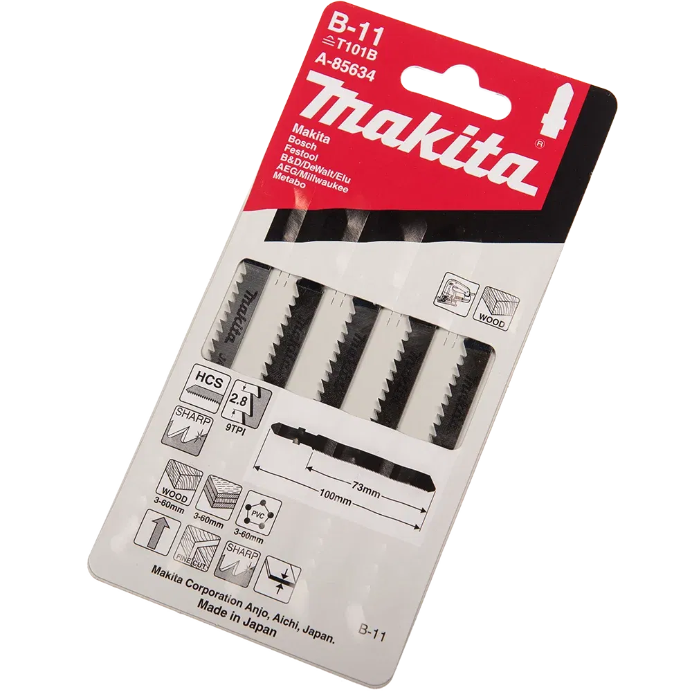 Set 5 lame fierastrau Makita, 73 mm
