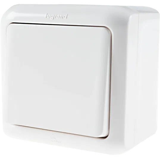 Intrerupator cap scara Forix Legrand 782363, montaj aparent IP44 alb