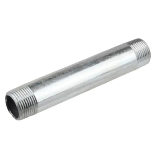 Stut zincat filetat Evosanitary, argintiu, filet exterior-exterior, 1, 180 mm