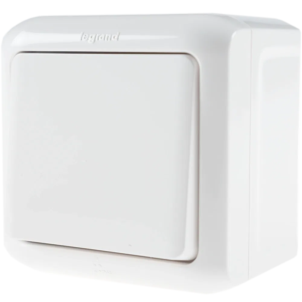 Intrerupator cruce Forix Legrand 782365, montaj aparent IP44 alb