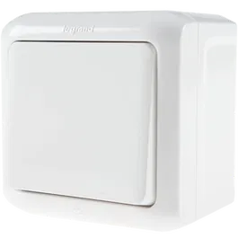 Intrerupator cruce Forix Legrand 782365, montaj aparent IP44 alb
